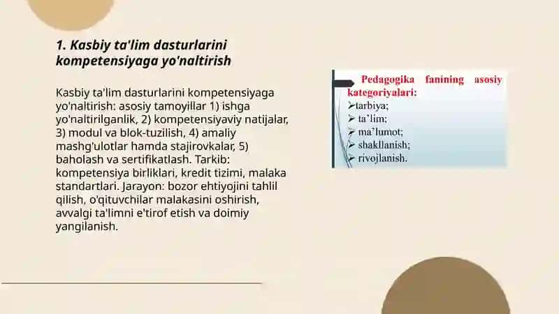 Kasbiy ta'lim mazmuni va texnologiyalari 3