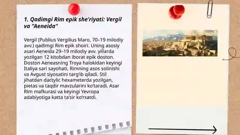 Qadimgi Rim Adabiyoti 3