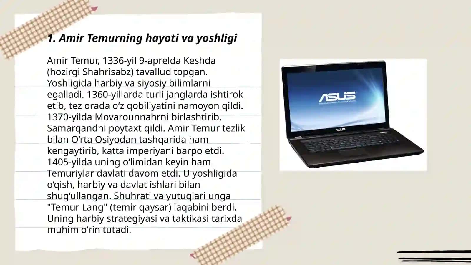 Amir Temurning tarixi 3