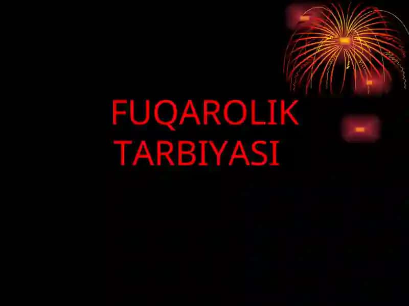Fuqarolik Tarbiyasi 3
