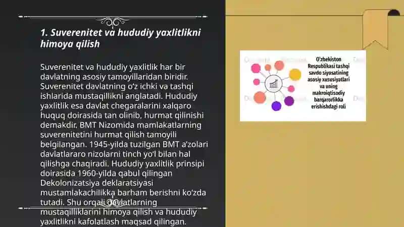 O’zbekiston tashqi siyosatining asosiy maqsadlar 3