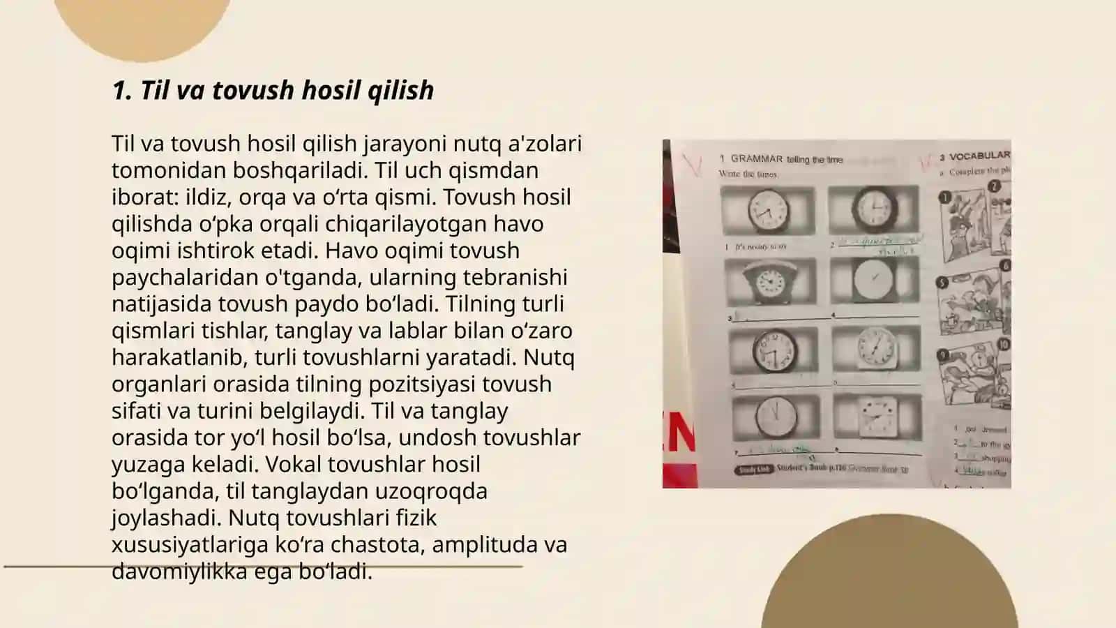 Til va tovush hosil qilish 3