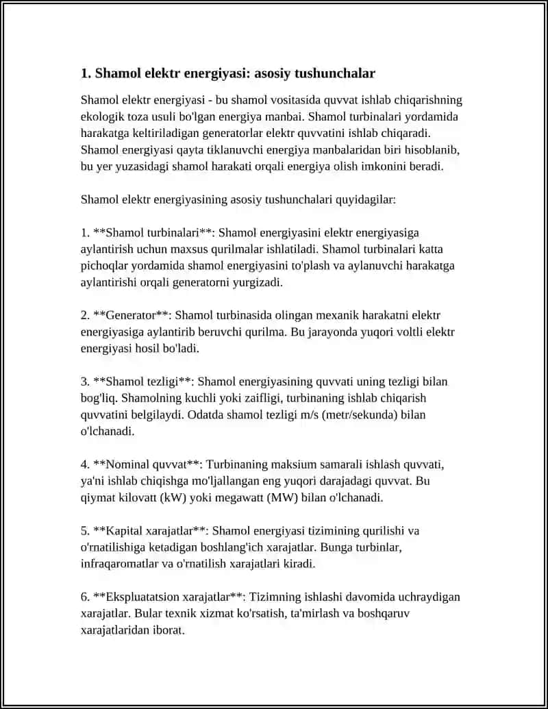 SHAMOL ELEKTR ENERGIYASI 3