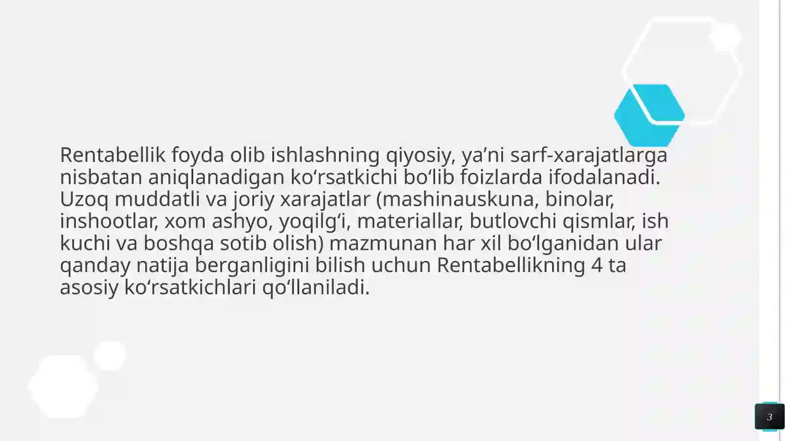 Rentabellik 3