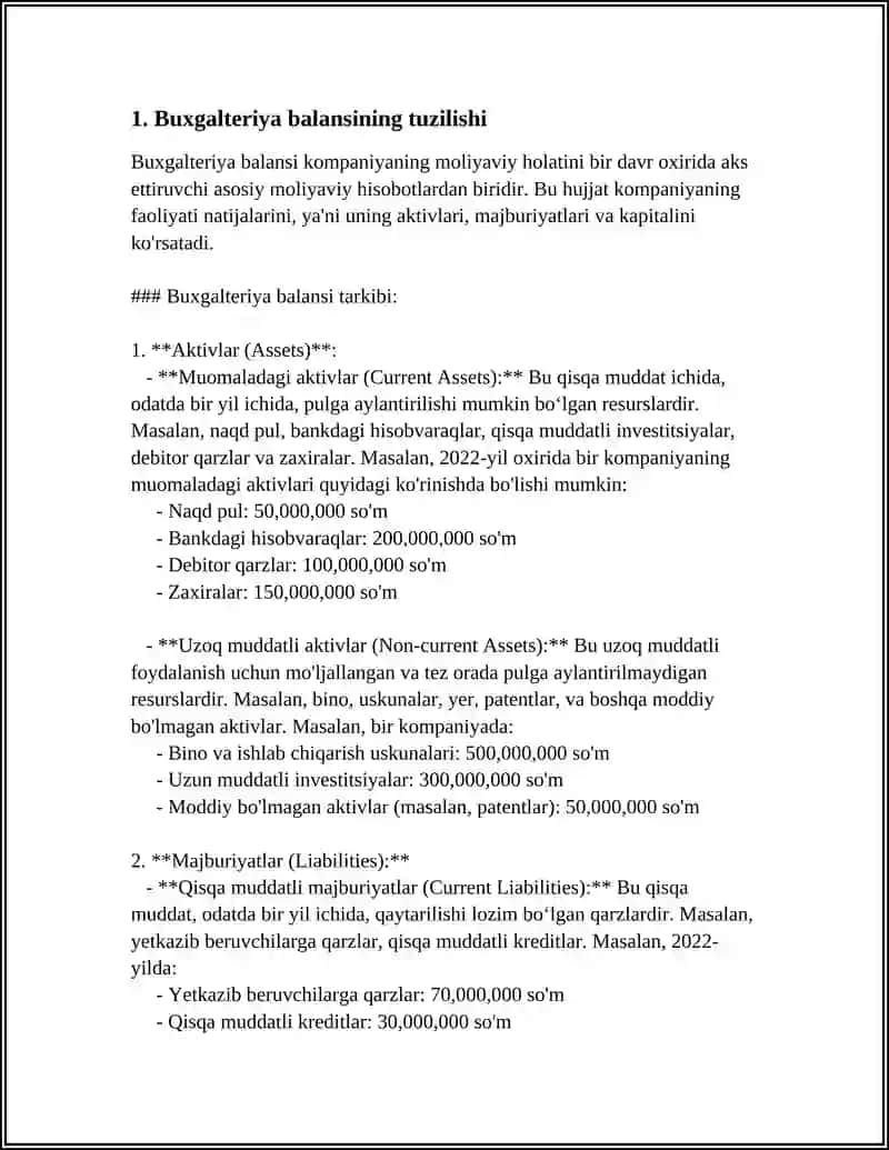 Buxgalteriya balansi 3