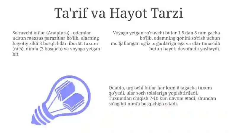 So'rg'ichlilar odam parazitlari 3