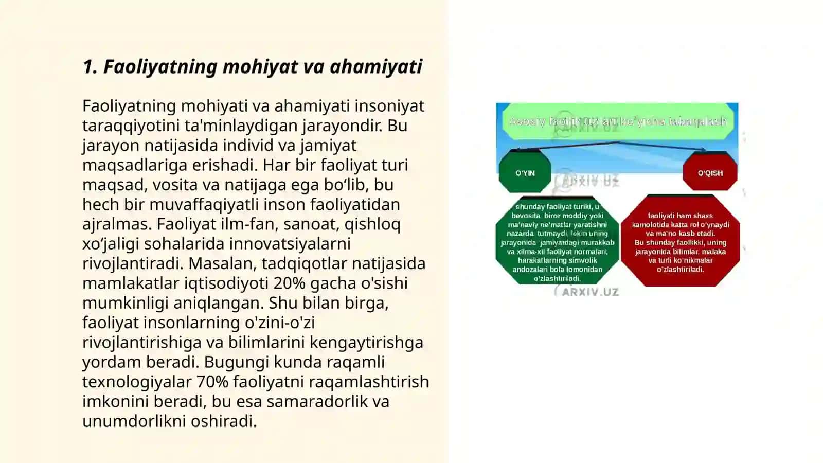 Faoliyat va motivatsiya 3