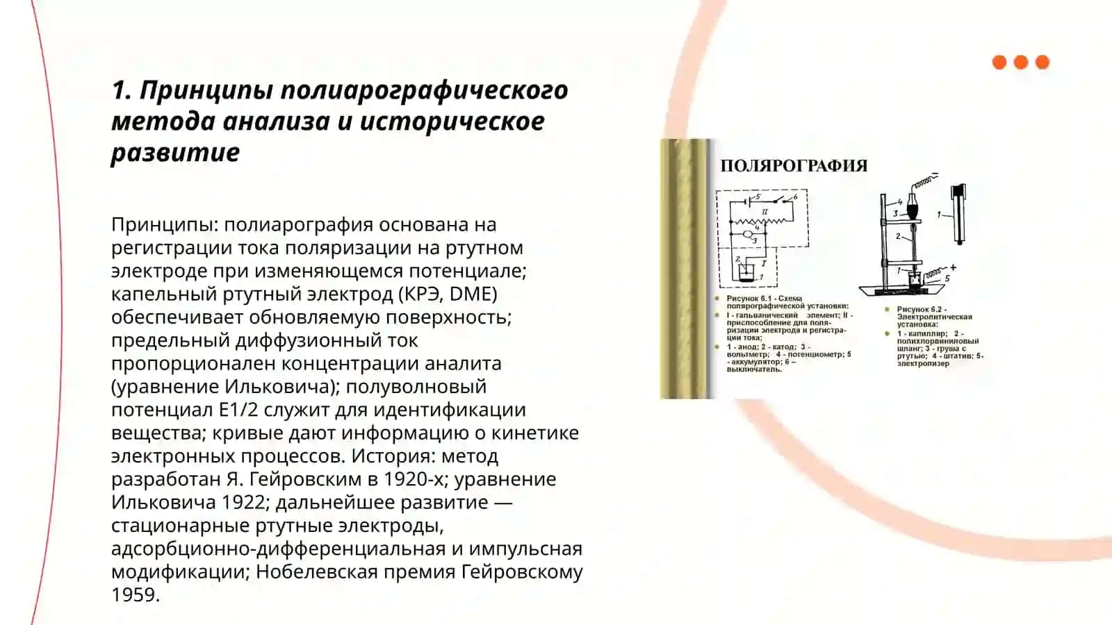 Полиарографический метод анализа 3