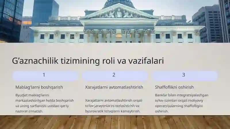 Byudjet tashkilotlari xarajatlari to'lov tizimi 3