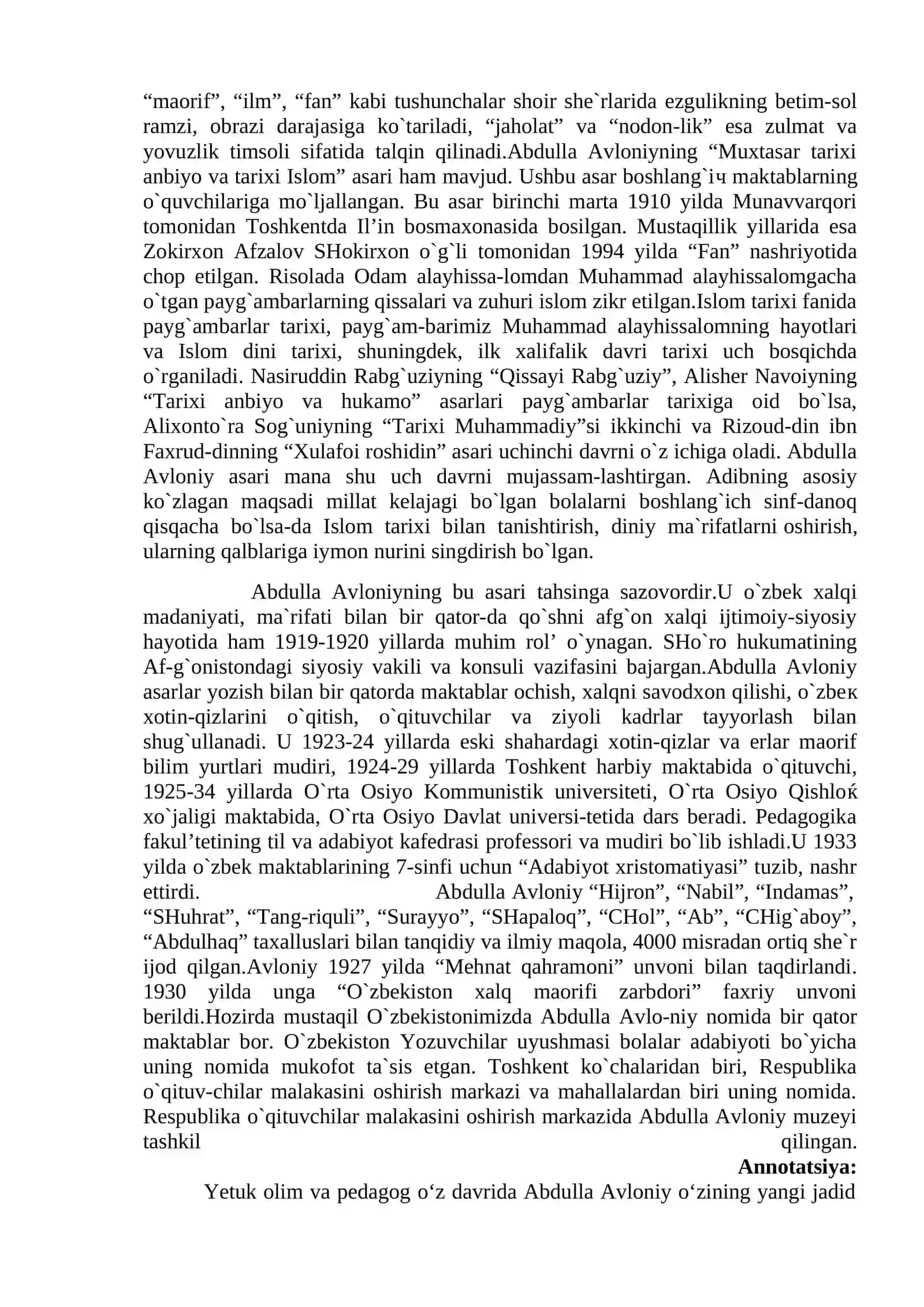 Abdulla Avloniyning asarlaridagi pedagogik g‘oyalari 3