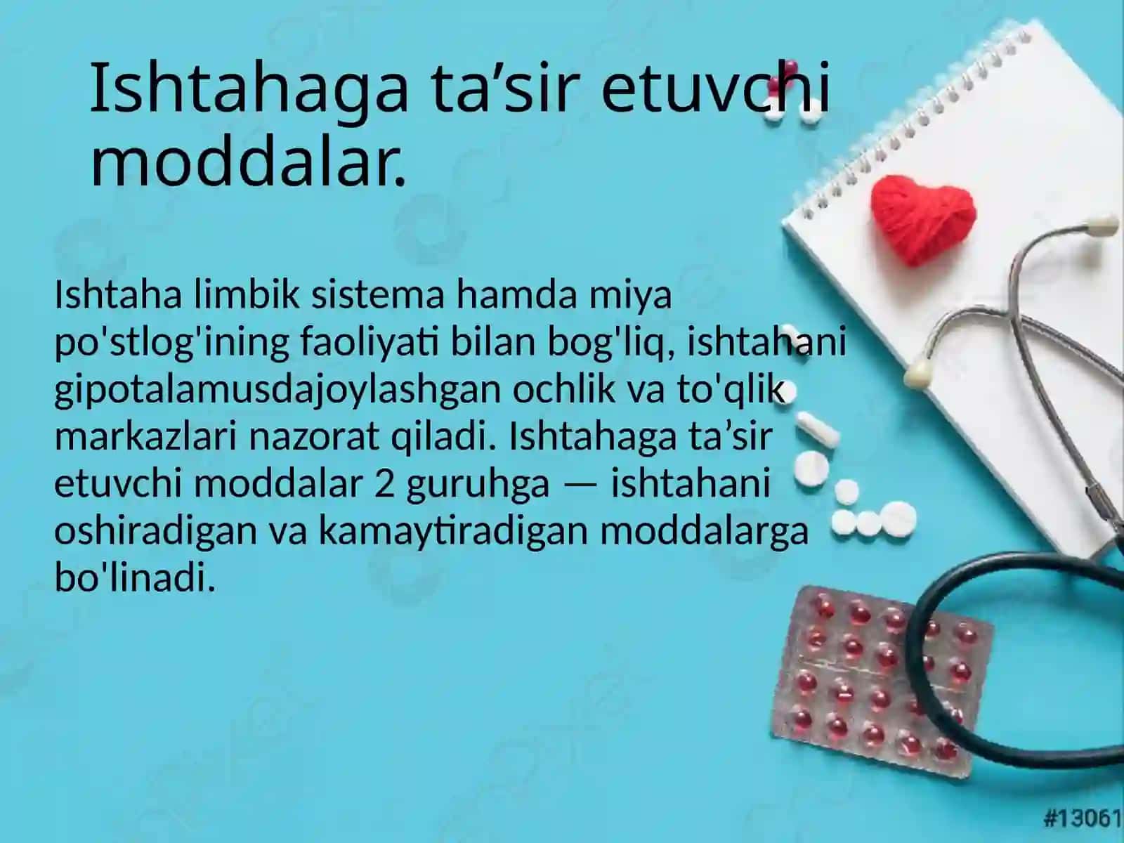 Me’da-ichak faoliyatiga ta’siretuvchi moddalar(farma) 3