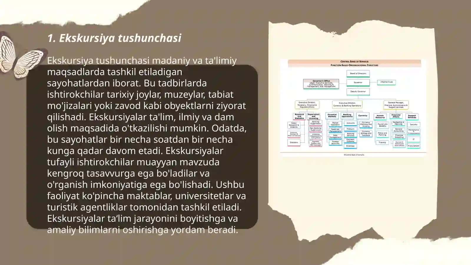 Ekskursiya tushunchasi 3