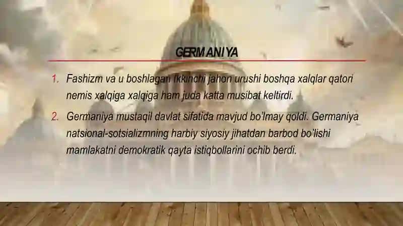 Germaniya va Italiya: Mag‘lubiyatdan keyingi taraqqiyot 3