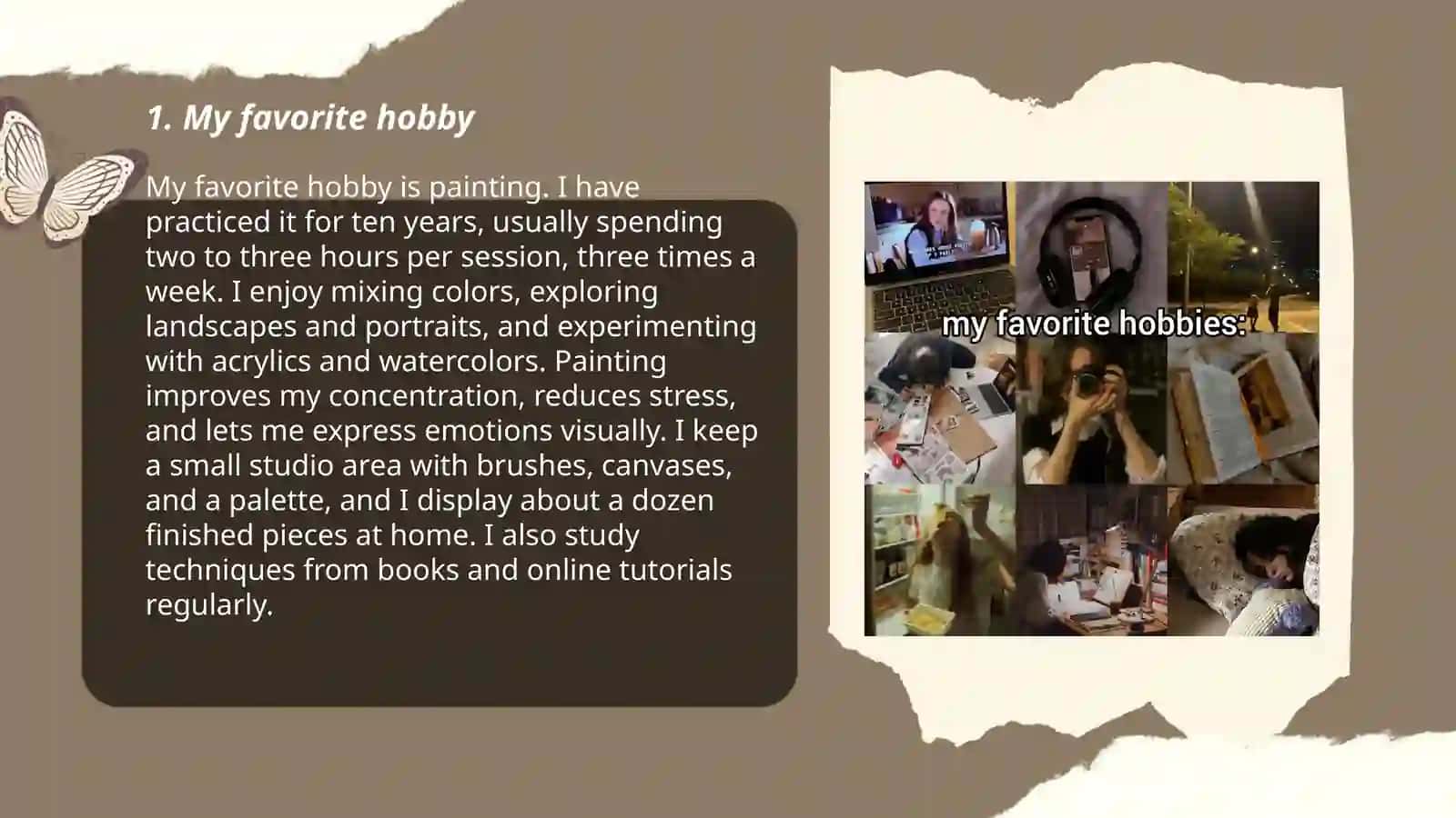 My favorite hobby 3