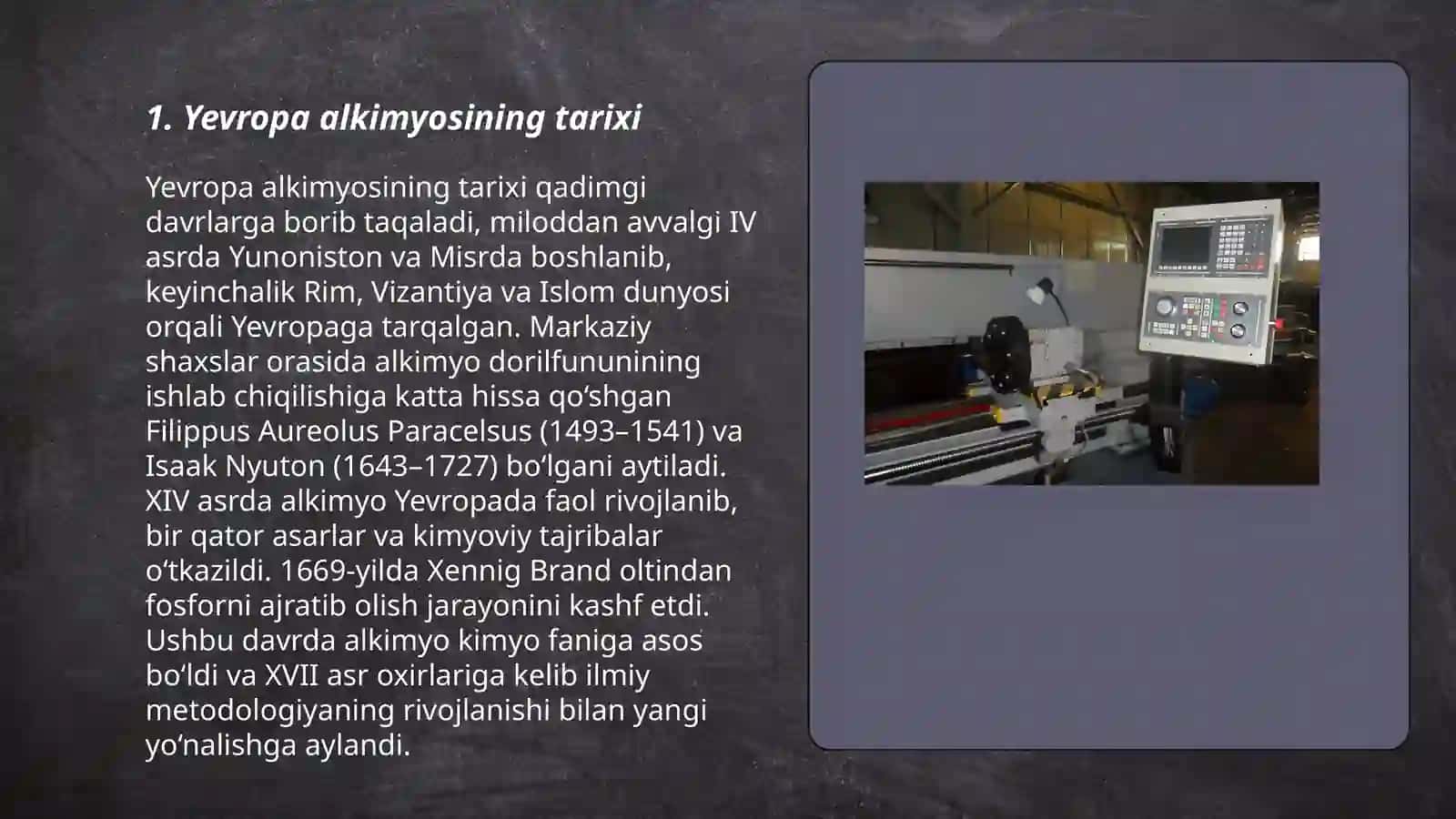 Yevropa alkimyosi namoyondalari 3