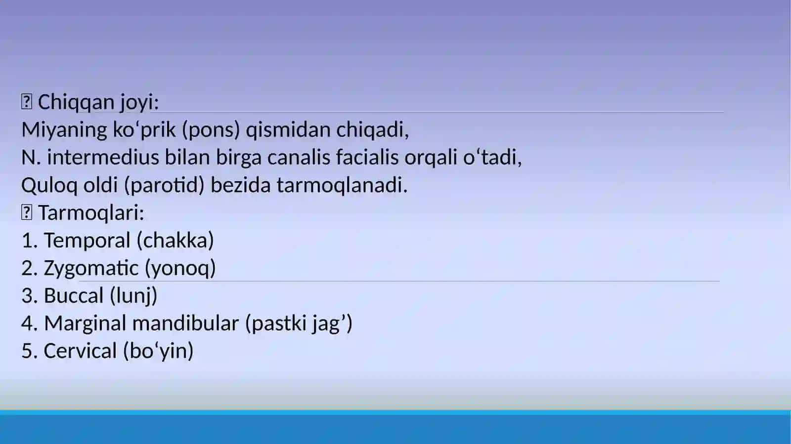 Yuz nevriti 3