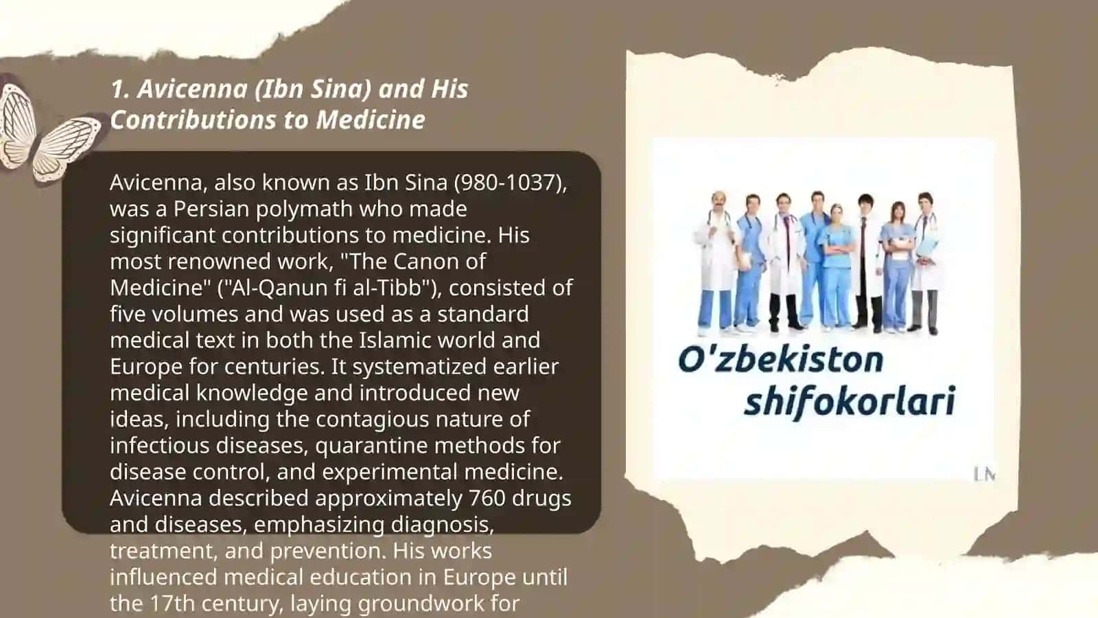 Avicenna (Ibn Sina) and His Contributions to Medicine 3