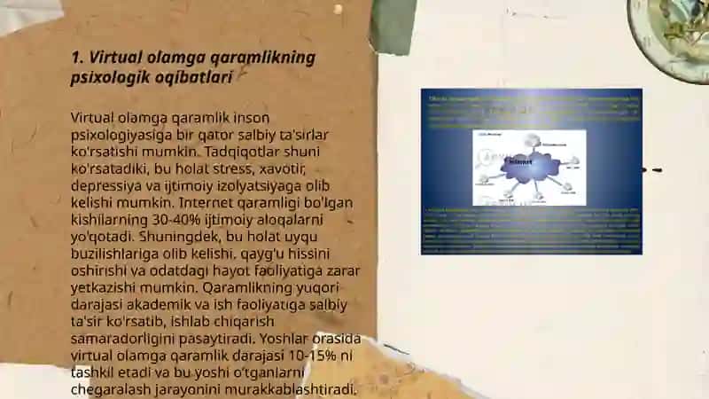 Virtual olamga qaramlik va uning oqibatlari 3