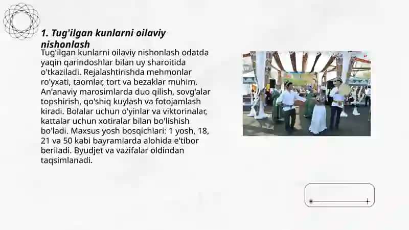 Oilaviy xususiy bayramlar 3