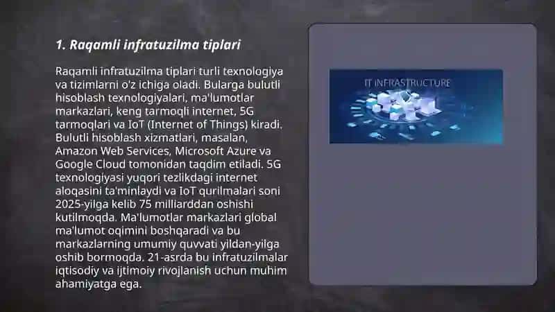 Raqamli infratuzilma tiplari 3