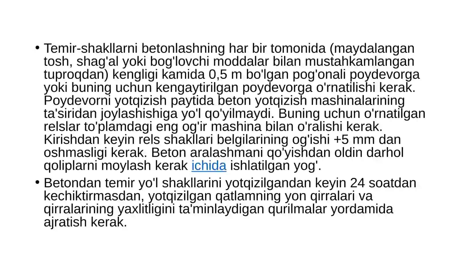 Beton Aralashmalarini Yotqizish va zichlash mashinalari 3