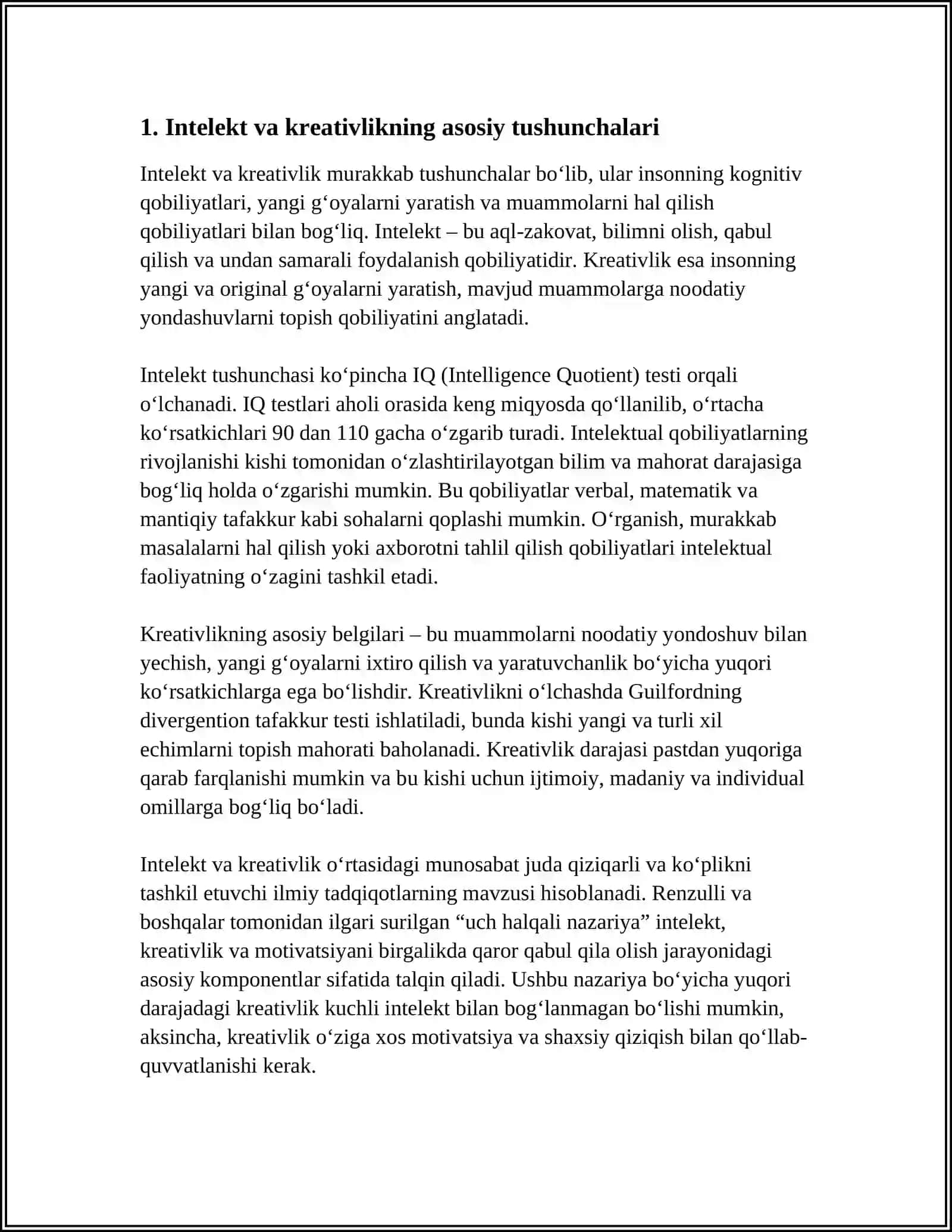 INTELLEKT VA KREATIVLIK 3