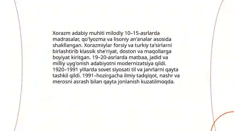 Xorazm adabiy muhiti 3
