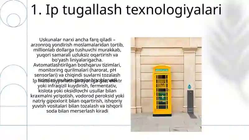 Iplarni tandalash jarayoni va uskunalari 3