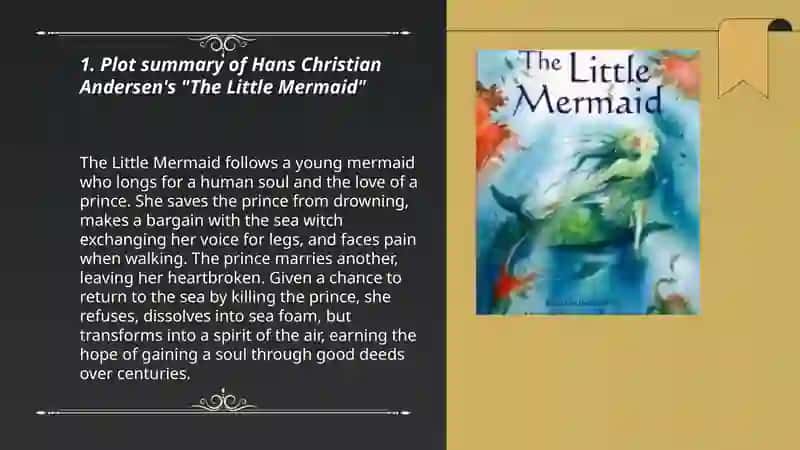 "The Little Mermaid" Hans Christian Andersen 3