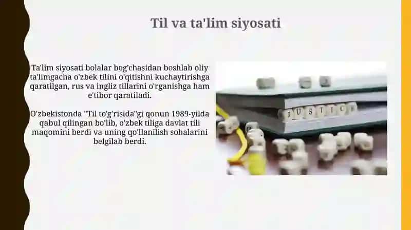 Davlat va til qonunchilgi 3