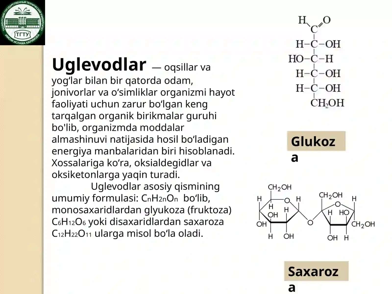 Uglevodlar almashinuvi 3