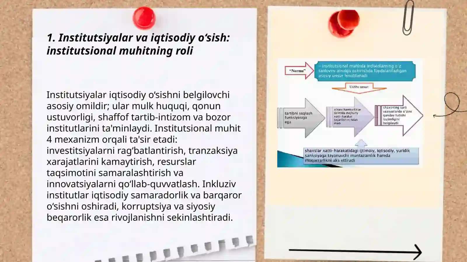 Institutsiyalar va iqtisodiy o‘sish: institutsional muhitning roli 3