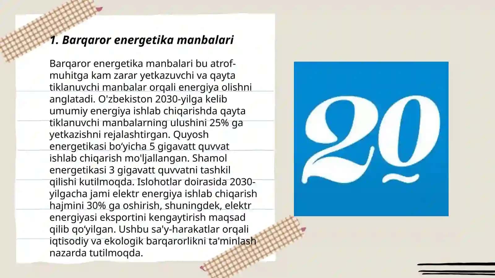 Barqaror energetika manbalari 3