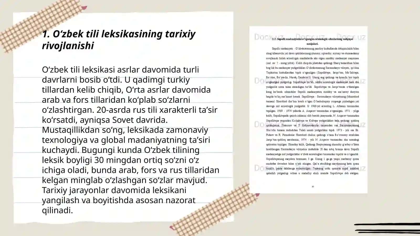 Oʻzbek leksikologiyasiga oid tadqiqotlar 3