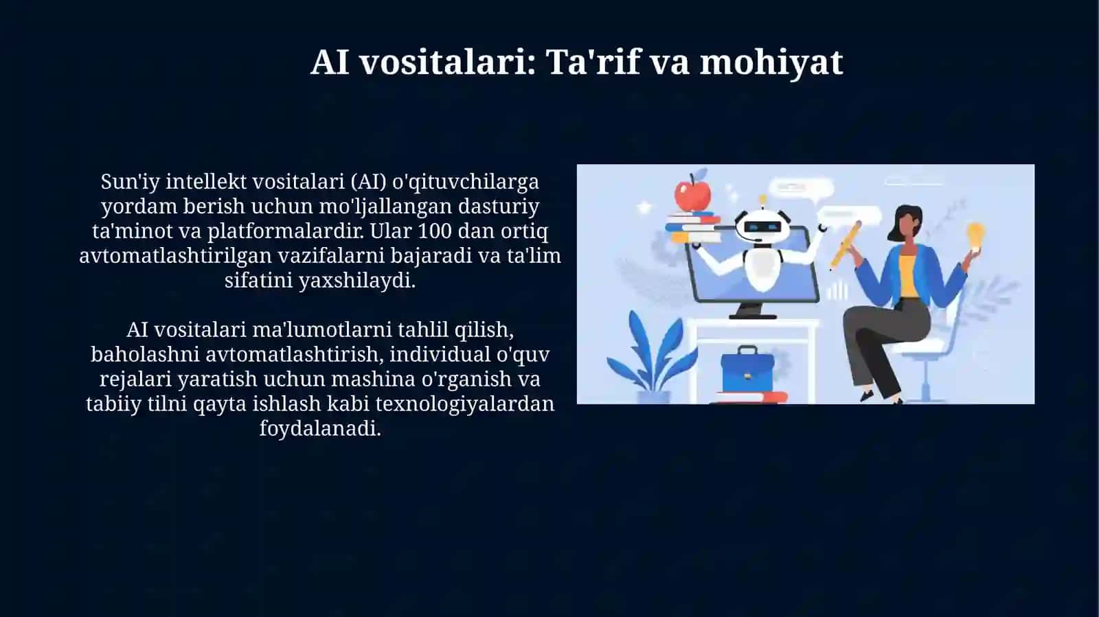 Sun'iy intellekt vositalari 3