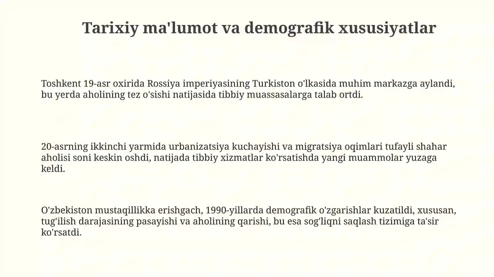 Tibbiy yordam ko'rsatish 3