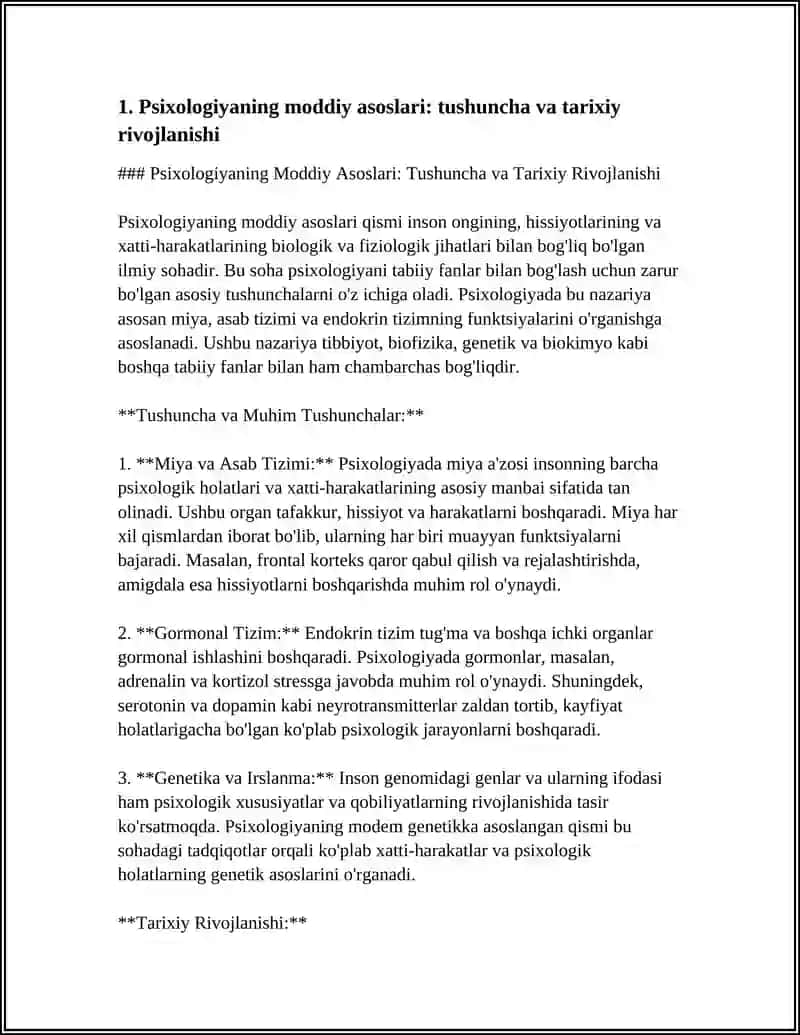 PSIXOLOGIYA VA UNING MODDIY ASOSLARI 3