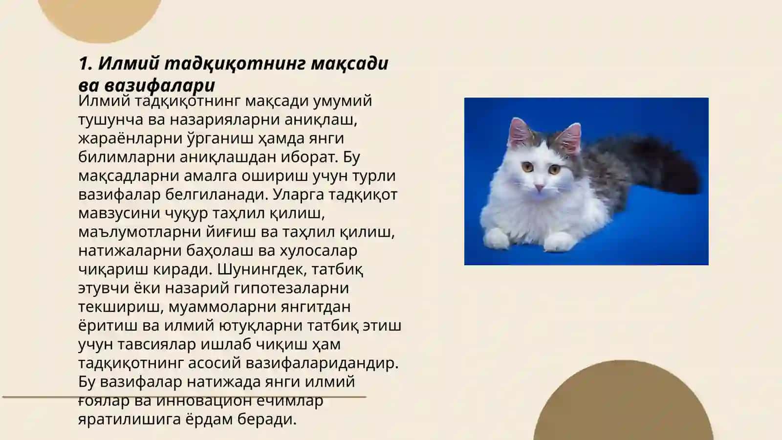 Илмий тадқиқотнинг мақсади ва вазифалари 3