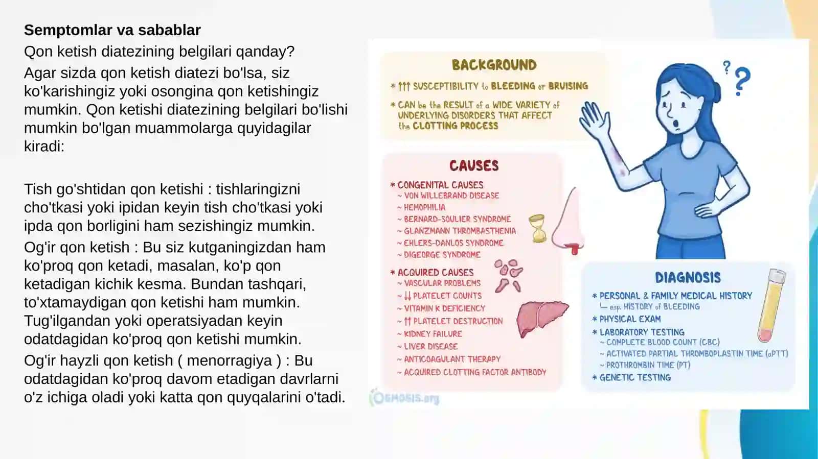 Gemorragik diatezlarning ko’rinishlari 3