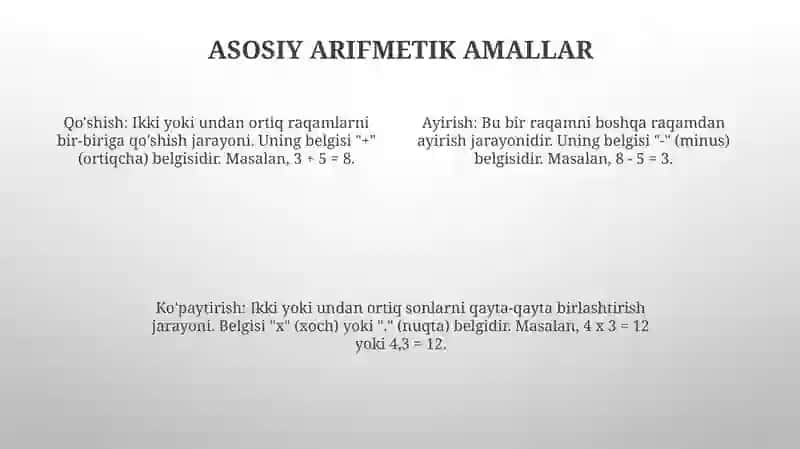 Nomanfiy Butun Sonlar Ustida Bajariladigan Arifmetik Amallar 3