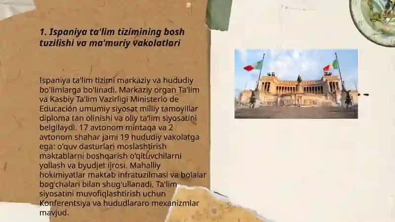 Ispaniya davlat ta'lim tizimi 3