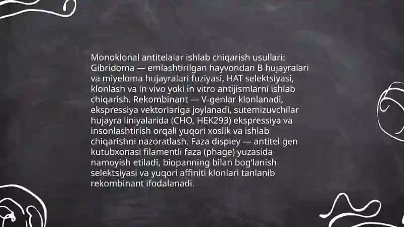 Monoklonal antitelalar va tibbiyot 3
