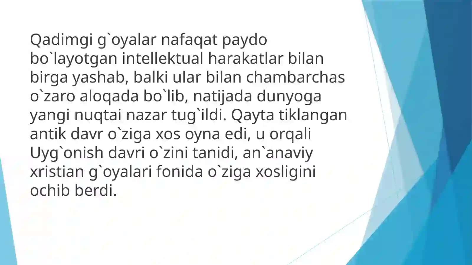 UYG’ONISH DAVRIDA EVROPADA PEDAGOGIK G’OYALAR 3