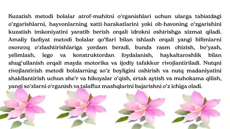 tarbiyachiga qoʻyiladigan talablar 3
