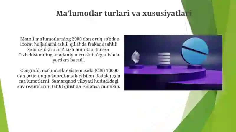 Malumotlarni tasniflash va ularning eng sodda tahlil metodlari 3