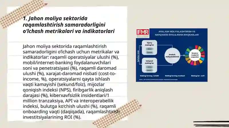 Jahonda moliya sektorini raqamlashtirish samaradorligi 3