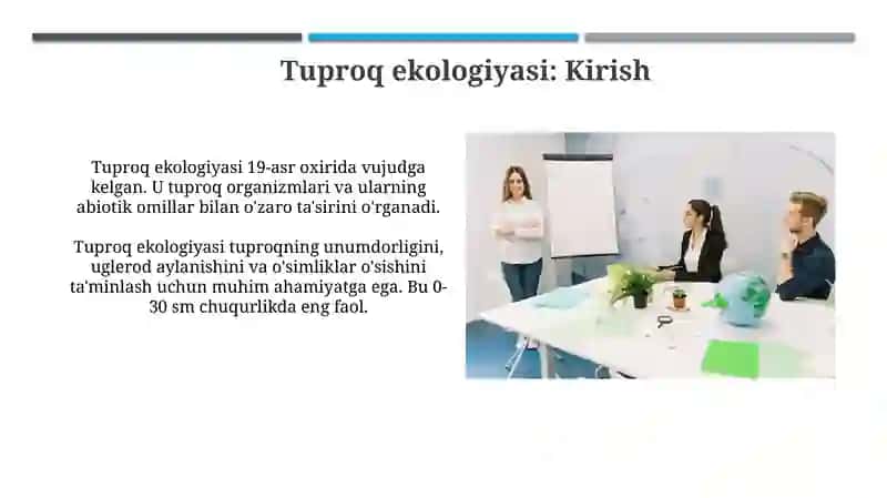 Tuproq ekologiyasi 3