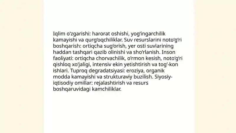 Cho'lga aylanayotgan hududlar 3