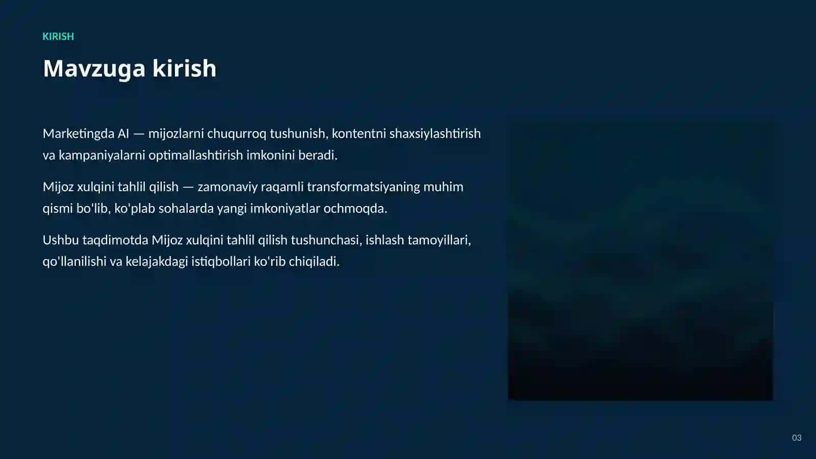 SUN'IY INTELLEKT • AI MARKETING VA SAVDODA 3