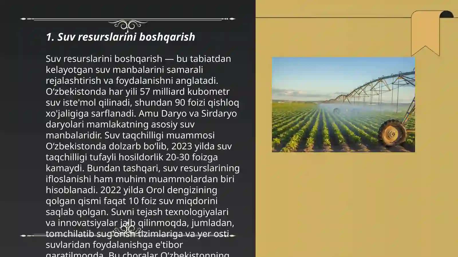 Irrigatsion nazariya 3